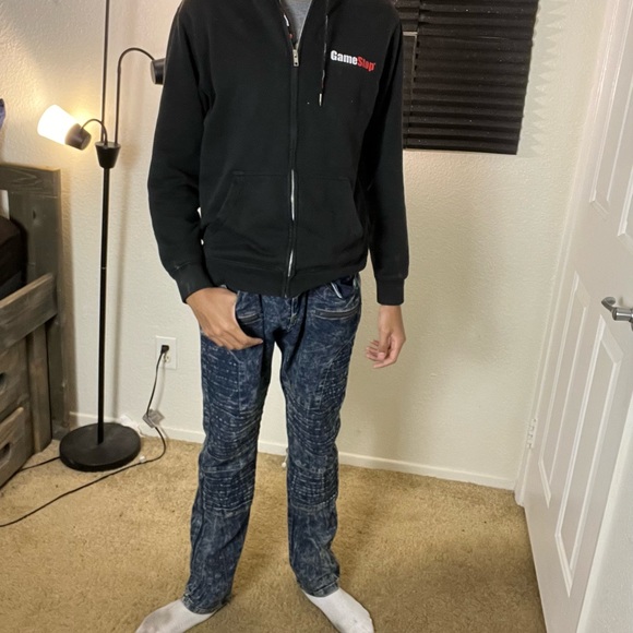 FUSAI Jeans, Size 34/32, Dark Blue - Picture 6 of 6